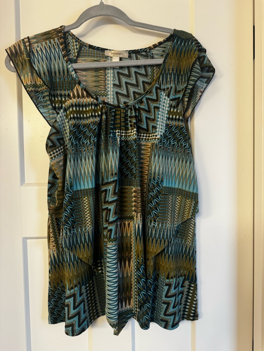 Roz & Ali Purple Textured Top lot of 3 - Picture 5 of 10
